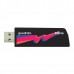 Goodram USB flash disk, USB 3.0 (3.2 Gen 1), 128GB, UCL3, černý, UCL3-1280K0R11, USB A, s výsuvným konektorem