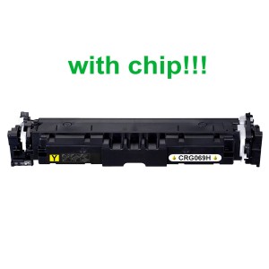 Kompatibilný toner pro Canon CRG-069H s čipem! Yellow 5500 stran