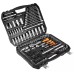 Sada nástrčných klíčů, 10-216, 216 ks, velikost 1/2, 1/4, 3/8, kufřík, NEO TOOLS