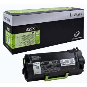 Lexmark originální toner 52D2X00, black, 45000str., 522X, extra high capacity, return, Lexmark MS811, 812, O