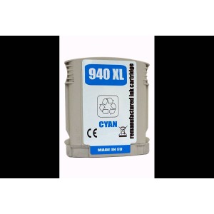 Renovovaná kazeta pro HP C4907AE (Nr 940 XL) - cyan  PREMUIM 19 ml