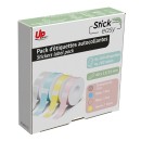 UPrint etikety 14mmx40mm, pink,yellow,blue,transparent, 180 etiketa, baleno po 4 ks, UP21 4x180 PASTEL, pro tiskárny etiket UPrint