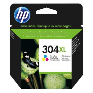 HP originální ink N9K07AE, HP 304XL, Tri-color, 300str., 7ml, HP DeskJet 2620,2630,2632,2633,3720,3730,3732,3735 HP originální ink N9K07AE, HP 304XL, Tri-color, 300str., 7ml, HP DeskJet 2620,2630,2632,2633,3720,3730,3732,3735