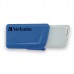 Verbatim USB flash disk, USB 3.0 (3.2 Gen 1), 16GB, Store N Click, mix barev, 49306, USB A, s výsuvným konektorem, 3ks