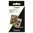 Canon ZINK Photo Paper, foto papír, bez okrajů typ lesklý, Zero Ink typ bílý, 5x7,6cm, 2x3