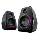 Defender reproduktory Solar 10, 2.0, 10W, černé, Bluetooth 5.3/AUX