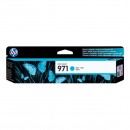 HP originální ink CN622AE, cyan, 2500str., HP 971, HP Officejet Pro X451dn, X451dw, X476dn MFP, X476dw