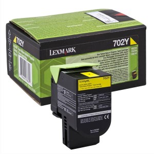 Lexmark originální toner 70C20Y0, yellow, 1000str., return, Lexmark CS510de, CS410dn, CS310dn, CS310n, CS410n, O