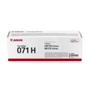 Canon originální toner 071H, black, 2500str., 5646C002, high capacity, Canon MF272dw, MF275dw, LBP122dw, O