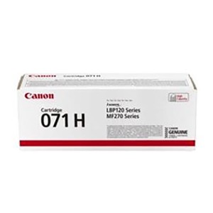 Canon originální toner 071H, black, 2500str., 5646C002, high capacity, Canon MF272dw, MF275dw, LBP122dw, O