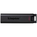 Kingston USB flash disk, USB 3.0 (3.2 Gen 2), 256GB, DataTraveler Max, černý, DTMAX/256GB, USB C