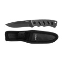 Neo Tools Full-tang nůž, nerezová ocel, 165mm, 94mm, pogumovaná rukojeť, nylonové pouzdro