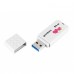 Goodram USB flash disk, USB 2.0, 64GB, UME2, bílý, UME2-0640W0R11-V, USB A, s krytkou