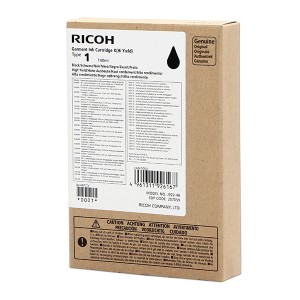 Ricoh originální ink (DTG) typ 100, black, 600str., 257059, Ricoh Ri 100 DTG