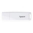 Apacer USB flash disk, USB 2.0, 16GB, AH336, bílý, AP16GAH336W-1, USB A, s krytkou