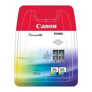 Canon originální ink CLI-36 CL  TWIN, 1511B025, color, 2*249str.