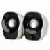 Logitech reproduktory Z120, 2.0, 1,2W, bílé, regulace hlasitosti