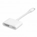 Redukce Apple digitální AV adaptér Lightning 3-port, MD826ZM/A, bílá, 16.1, Apple, Lightning M, Lightning F, 1x HDMI