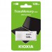 Kioxia USB flash disk, USB 2.0, 128GB, Hayabusa U202, Hayabusa U202, bílý, LU202W128GG4