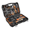 Sada nářadí, 10-202, 88 ks, velikost 1/4, kufřík, NEO TOOLS