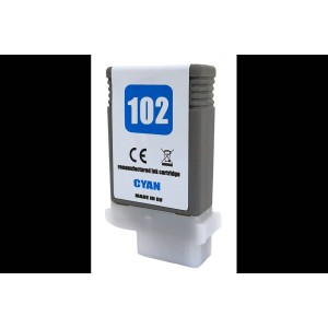 Renovovaná kazeta pro Canon PFI-102C cyan PREMIUM 130 ml