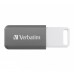 Verbatim USB flash disk, USB 2.0, 128GB, DataBar, šedý, 49456, pro archivaci dat