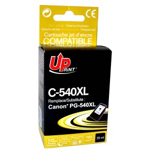 UPrint kompatibilní ink s PG540XL, PG-540XL, black, 750str., 25ml, C-540XL-B, pro Canon Pixma MG2150, 3150