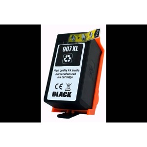 Renovovaný kazeta pro HP 907 XL- T6M19AE black PREMIUM 45 ml