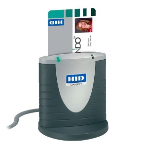 Omnikey čtečka USB 2.0, R31210320-01, čipové karty, externí, šedá, konektor USB