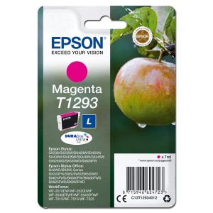 Epson originální ink C13T12934012, T1293, magenta, 485str., 7ml, Epson Stylus SX420W, 425W, Stylus Office BX305F, 320FW