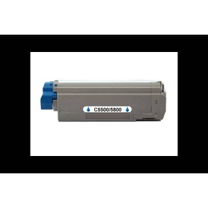 Kompatibilní  toner OKI C5500/5800/5900 Cyan NEW - NeutralBox / 43324423 5000 stran