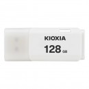 Kioxia USB flash disk, USB 2.0, 128GB, Hayabusa U202, Hayabusa U202, bílý, LU202W128GG4