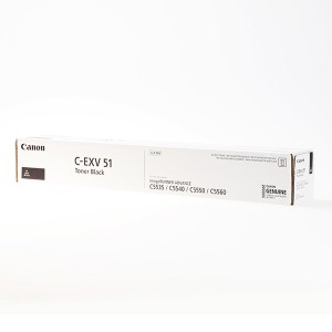 Canon originální toner CEXV51, black, 69000str., 0481C002, Canon iR ADV C5535, C5540, C5550, C5560, O