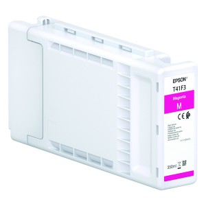 Epson originální ink C13T41F340, T41F340, magenta, 350ml, Epson SureColor SC-T3400, SC-T3400N, SC-T5400, SC-T5400M