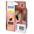 Epson originální ink C13T08744010, yellow, 11,4ml, Epson Stylus Photo R1900