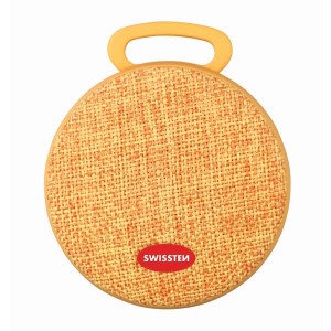 SWISSTEN bluetooth reproduktor, X-Style, 3W, oranžový, regulace hlasitosti, podpora micro SD karet