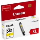 Canon originální ink CLI-581Y XL, yellow, 8,3ml, 2051C001, very high capacity, Canon PIXMA TR7550,TR8550,TS6150,TS6151,TS8150,TS81