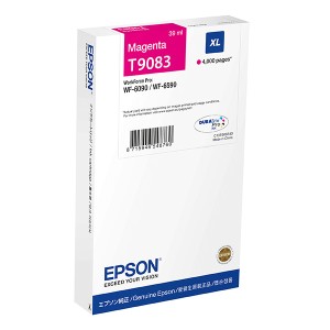 Epson originální ink C13T90834N, T9083, XL, magenta, 39ml, Epson WorkForce Pro WF-6090DW, WF-6590