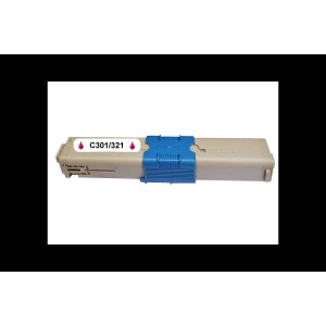 Kompatibilní toner OKI  C301/321dn magenta NEW - NeutralBox / 44973534 1500 stran