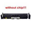 Kompatibilní toner pro HP 220X/W2202X-No Chip! Yellow POZOR kazeta bez čipu 5500 stran