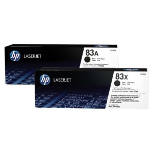 HP originální toner CF283XD, black, 4400 (2x2200)str., HP 83X, HP LaserJet Pro M201, M225, MFP M225dn, dual pack, 2x830g, O