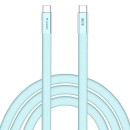 Verbatim USB-C kabel SoftTouch USB C samec - USB C samec, 60W, 1.2m, Modrý, box, 30273