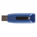 Verbatim USB flash disk, USB 3.0 (3.2 Gen 1), 64GB, V3 MAX, Store N Go, modrý, 49807, USB A, s výsuvným konektorem