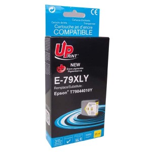 UPrint kompatibilní ink C13T79044010, s C13T79044010, 79XL, XL, yellow, 2000str., 25ml, E-79XLY, 1ks, pro Epson WorkForce Pro WF-5