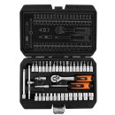 Sada nástrčných klíčů, 10-232, 38 ks, velikost 1/4, kufřík,, NEO TOOLS