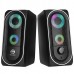 Marvo reproduktory SG-266BT, 2.0, 6W, černé, regulace hlasitosti, herní, 3,5 mm jack (USB)