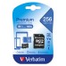 Verbatim paměťová karta microSDHC/SDXC, 256GB, micro SDXC, 44087, s adaptérem