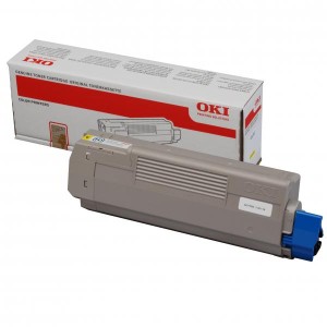 OKI originální toner 44315305, yellow, 6000str., OKI C610, O