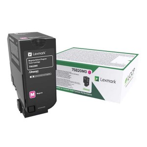 Lexmark originální toner 75B20M0, magenta, 10000str., return, Lexmark CS727de, CS728de, CX727de, O