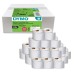 Dymo papírové štítky 101mm x 54mm, bílé, pro přepravu, 24 x 220 ks, 2223588, 24 rolí v balení, cena za balení